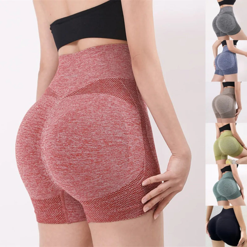 Yoga Shorts - Cintura Alta, Levanta Bumbum